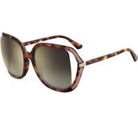 Jimmy Choo Tilda/g/s Occhiali Da Sole Donna Avana Oversize Marrone 60mm