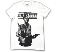 Jimmy Cliff Bad Like Image White T Shirt Harder They Come 3XL