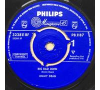 JIMMY DEAN - JIMMY DEAN - BIG BAD JOHN - 7" VINYL