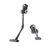 Jimmy H8 Flex Scopa elettrica senza filo flessibile, batteria estraibile, 550W, 185AW potenza, autonomia 65 minuti, schermo LED smart, tecnologia adattiva, spazzola con LED e filtro HEPA