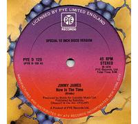 JIMMY JAMES - now is the time / i'll go where your music takes me 12