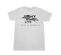 Jimmy Kimmel Live Brooklyn Maglietta Bianca Uomo Donna