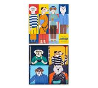 Jimmy Lion Assortimento di calzini Dog Days Pack per uomo e donna Taglia 36-40. Calzini prodotti in Europa.