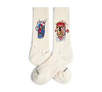Jimmy Lion Athletic Basquiat Heads 1982 Crew Socks EU 41-46