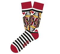 Calze Jimmy Lion Queen of Hearts Blanc 36/40