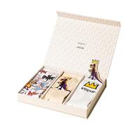 Jimmy Lion - Pack Regalo Calzini Athletic Basquiat. Pack da 3 paia stile sportivo, a mezza gamba, taglia 36-40.