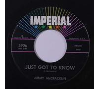 JIMMY MCCRACKLIN - just got to know / i don't care 45 rpm single