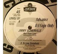 JIMMY SOMERVILLE - RUN FROM LOVE 12" SINGLE UK LONDON 1991