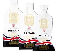 JIMMY THE FOX Borse Vino Riutilizzabili da Viaggio | Set 3 Pezzi | Custodia a Tre Strati Resistente | Antiurto e Antiperdita | Per Aereo e Crociera | Regalo per Amanti del Vino - Bottle Britain