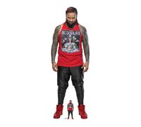 JIMMY Uso Lifesize Cartone Ritaglio Con Gratis Mini Ufficiale Wwe IN Piedi /
