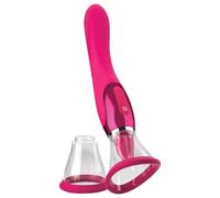 JymmyJane Apex - vibratore 2 in 1 con lingua (rosa)