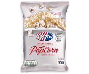Jimmy's Pop Corn, dolce, salato, 100 g