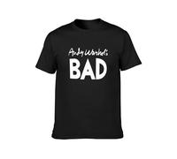 Jimmysea Andy Warhol's Bad Men's T-Shirt Unisex Black Men Tees S