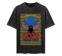 Jimmysea Hawkwind Live Seventy Nine Men's T-Shirt Unisex Black Men Tees M