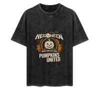 Jimmysea Helloween Pumpkins United Album Men's T-Shirt Unisex Black Men Tees S