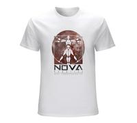 Jimmysea Nova Robotics Circuit Laboratories Retro Movie Jonny 5 Film Men's T-Shirt Unisex White Men Tees XL