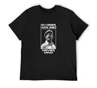 Jimmysea Oh Dear How Sad Never Mind Windsor Davies Aint Half Hot Mum Welsh Men's T-Shirt Unisex Black Men Tees S