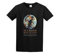 Jimmysea Old Crow Medicine Show Men's T-Shirt Unisex Black Men Tees L