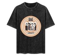 Jimmysea The Small Faces Steve Marriott Ian McLagen Ronnie Lane Itchycoo Park Men's T-Shirt Unisex Black Men Tees S