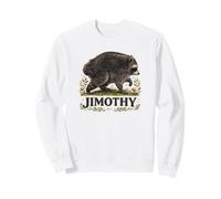 Jimothy da Seattle Cute Cottagecore Strano Procione Meme Art Felpa