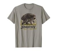 Jimothy da Seattle Cute Cottagecore Strano Procione Meme Art Maglietta