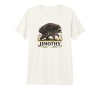 Jimothy da Seattle Cute Cottagecore Strano Procione Meme Art Maglietta Premium