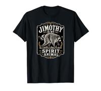 Jimothy Il Procione è Il Mio Spirito Animale Divertente Maglietta