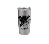 Jimothy The Raccoon Bicchiere termico in acciaio inox doppia parete