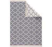Jimri - Tappeto passatoia Tepiche per soggiorno, camera da letto, cucina, bagno, tappeto Boho Kelim, Passatoia tappeto - grigio chiaro-bianco, 120 x 170 cm.