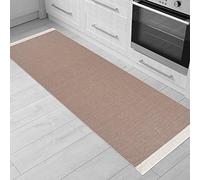 Jimri - Tappeto passatoia Tepiche per soggiorno, camera da letto, cucina, bagno, tappeto Boho Kelim, Passatoia tappeto - Passatoia beige - 60 x 180 cm.