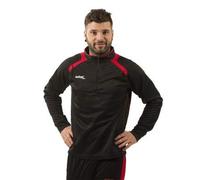 Jimsports Ontario Niño - Sudadera con Capucha (6 Años), Color Blanco y Rojo