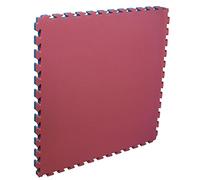 Jimsports Pezzo Tatami Softee 2.0, Women's, Rosso/Blu, 100X100X2CM