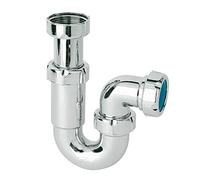 Jimten S-181 - Sifone curvo estensibile orizzontale s181 1.1/2" oro