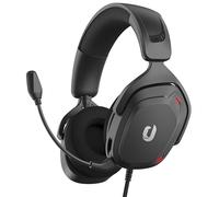 JIMYIU Cuffie Gaming per PS4 PS5 PC Xbox Series X|S One,Cuffie Gaming Cablate con Microfono Cancellazione del Rumore,3.5mm,nero