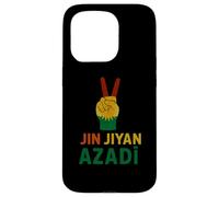 Jin Jiyan Azadi Women Life Freedom Slogan delle donne curde Custodia per iPhone 15 Pro