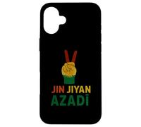 Jin Jiyan Azadi Women Life Freedom Slogan delle donne curde Custodia per iPhone 16 Plus