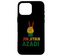 Jin Jiyan Azadi Women Life Freedom Slogan delle donne curde Custodia per iPhone 16 Pro Max