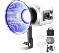 JINBEI EF60RGB 60W RGB Video Light Fotografia 2000K-10000K con riflettore Ra>95 APP controllo COB illuminazione per la fotografia Vlog