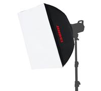 JINBEI Softbox 60x90cm, Rettangolare Softbox Studio Monolight con Supporto Bowens, Diffusore, Compatibile con EF-120,EF-120Bi