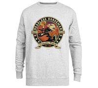Jinbetee Dont Lose Your Head Now Maglia Unisex Girocollo Grigia