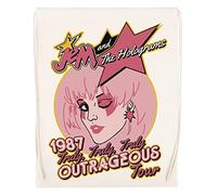 Jinbetee Jem And The Holograms Tour Borsa Da Palestra Beige Borsa Sportiva Riutilizzabile In Cotone