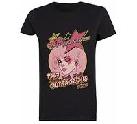 Jinbetee Jem And The Holograms Tour T-Shirt Manica Corta da Donna Nera