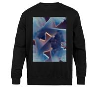 Jinbetee Riflessi Maglia Unisex Girocollo Nera