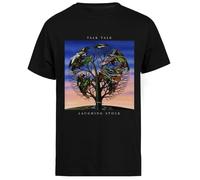 Jinbetee Talk Talk Laughing Stock T-Shirt Manica Corta da Uomo Nera
