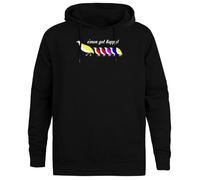 Jinbetee The Partridge Family Cmon Get Happy Felpa con Cappuccio Unisex con Cappuccio Nero