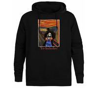 Jinbetee Urla Il Re Dell'anima Brook Yo-Hohoho! Felpa con Cappuccio Unisex con Cappuccio Nero