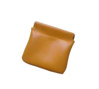 JINBIXIANGDJKS Borsa A Mano Portatile, Portamonete Semplice E Alla Moda(Brown,S)