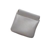 JINBIXIANGDJKS Borsa A Mano Portatile, Portamonete Semplice E Alla Moda(Gray,S)