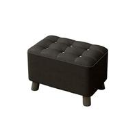 JINBIXIANGDJKS Divano Semplice For La Casa, Poltrona Da Soggiorno, Tavolino Da Caffè, Piccola Poltrona Morbida For Cambiare Le Scarpe(Black,29)