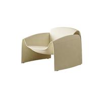 JINBIXIANGDJKS Divano Singolo Dal Design Semplice Ed Elegante, Sedia For Camera Da Letto, Hotel, Casa, Soggiorno, Tempo Libero(White)